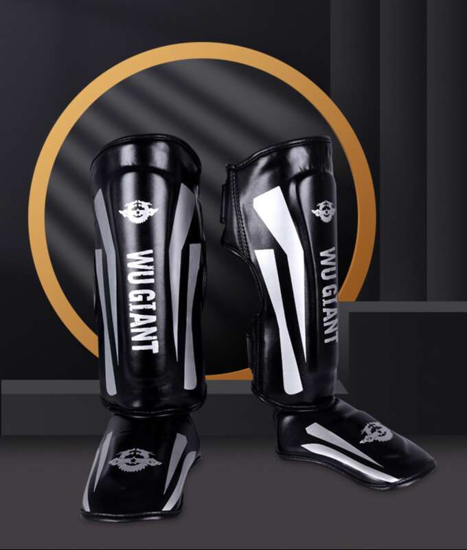 Say Goodbye To The Pain And Troubles! Thickened Leg Guards To Protect The Instep And Tibia For Sanda Combat And Martial Arts Fitness_voghion.com