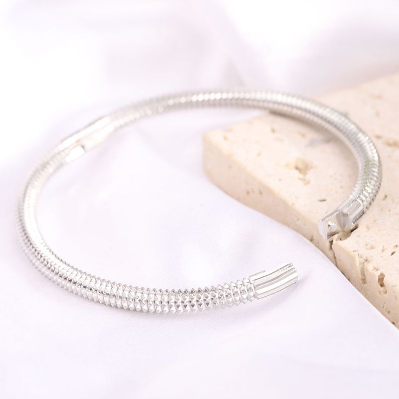 Einfaches, geometrisches Pendelarmband aus 304 Edelstahl in großen Mengen_voghion.com