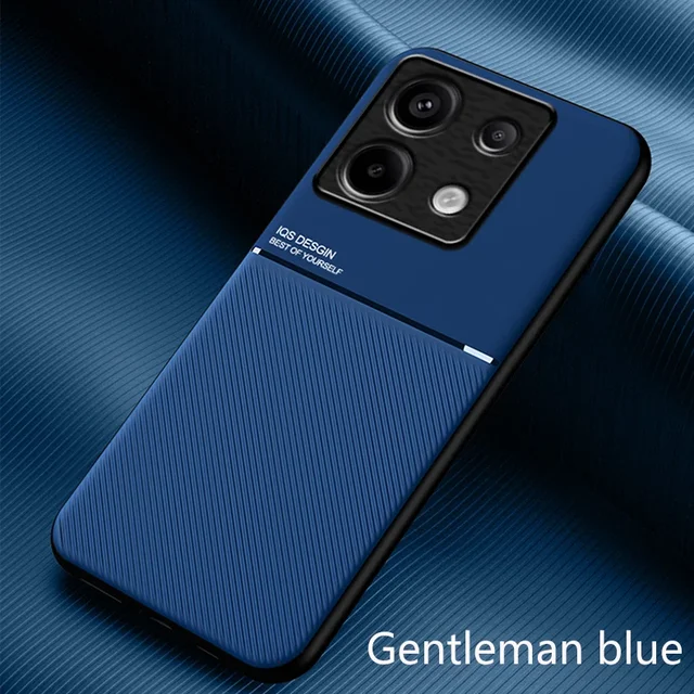 For Xiaomi 13 5G Leather Texture Magnetic Holder Phoen Case Redmi Note 12 11 Pro Plus 12C 13C 4G Cover_voghion.com