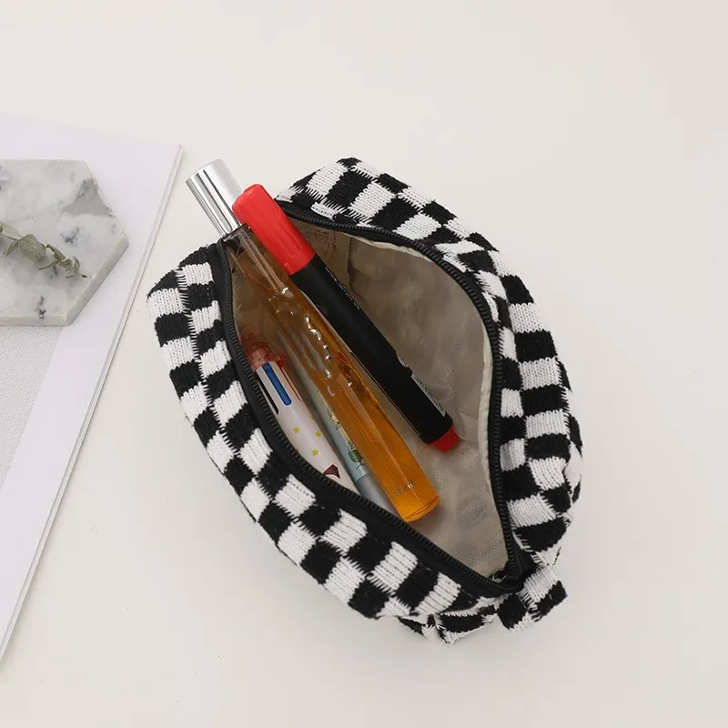 Trousse de maquillage de voyage portable et mignonne pour femmes, trousse de toilette pour filles en voyage_voghion.com