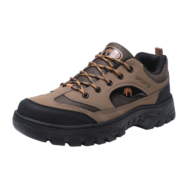 Spring And Autumn New Sports Outdoor Mountaineering Versatile Trendy Work Shoes Men's_desvips.com