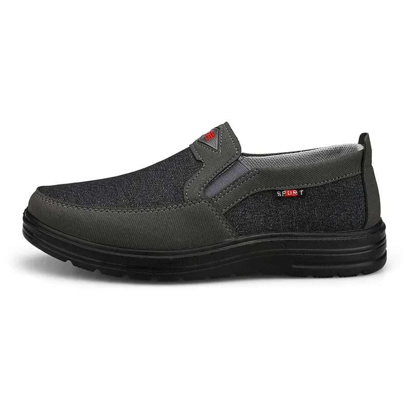 Lightweight Men Casual Breathable Canvas Loafers Slip-on Driving Shoes Wear-resistance Mens Sneakers ato Hombre_voghion.com