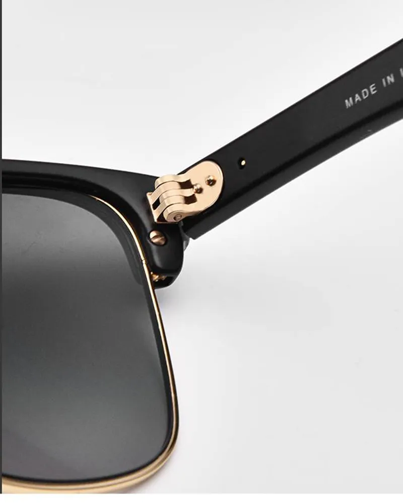 Occhiali da sole da uomo e da donna di alta qualità con montatura in nylon oversize per occhiali da sole da uomo con lenti in vero vetro Oculos Lunette De Soleil_voghion.com