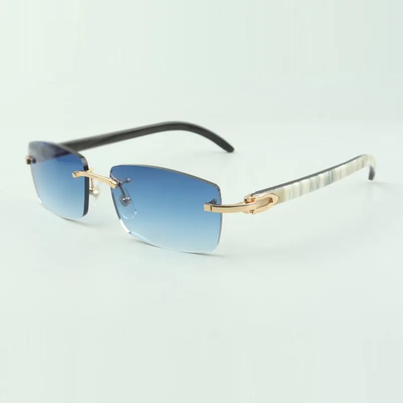 Occhiali da sole Natural Style: versatili occhiali con lenti da 56 mm realizzati in autentico corno di bufalo._voghion.com
