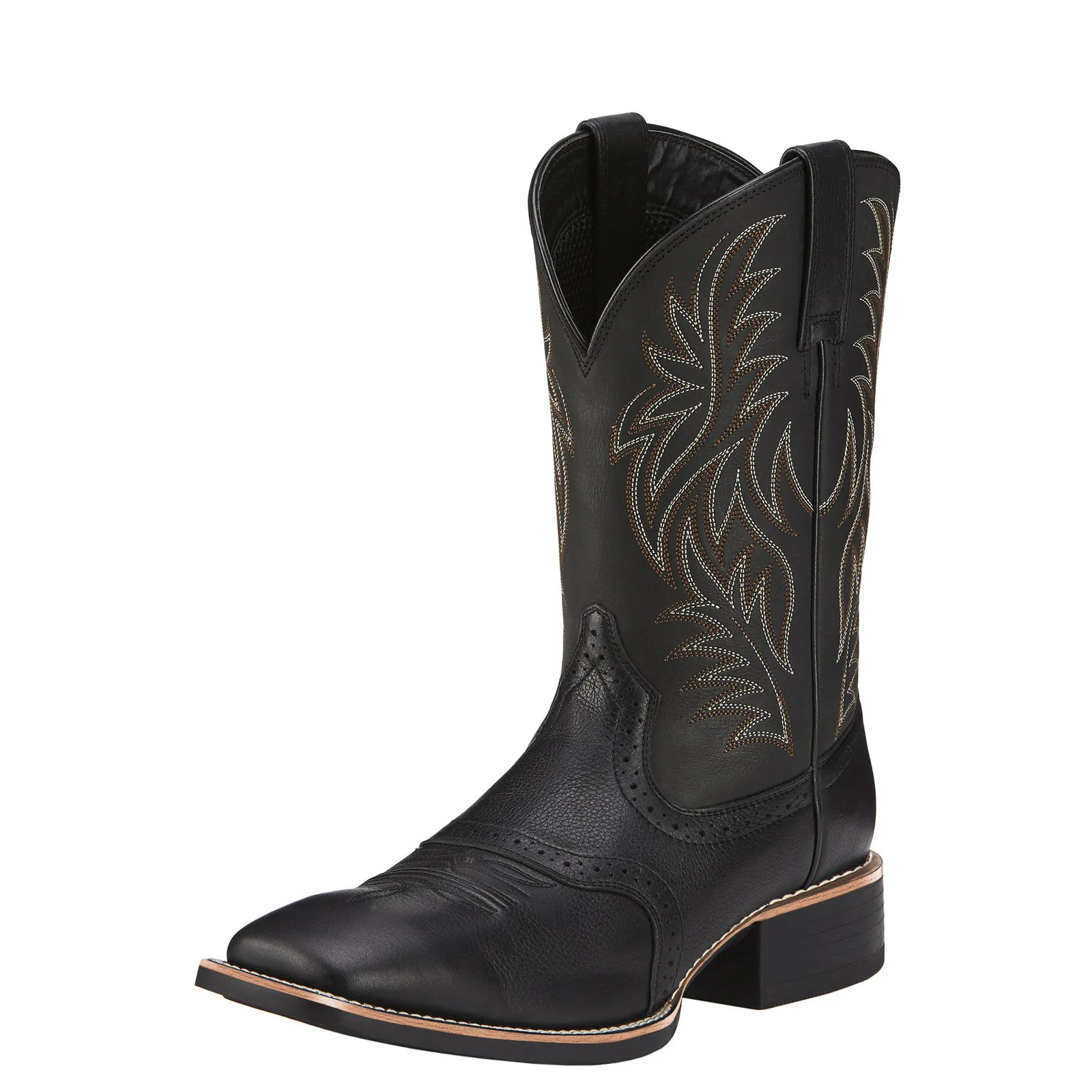 Men High Boots Embroidery Retro Handmade Mens Western Cowboy Boot Pointed Toe Hand ing Outdoor Shoes 241028_voghion.com