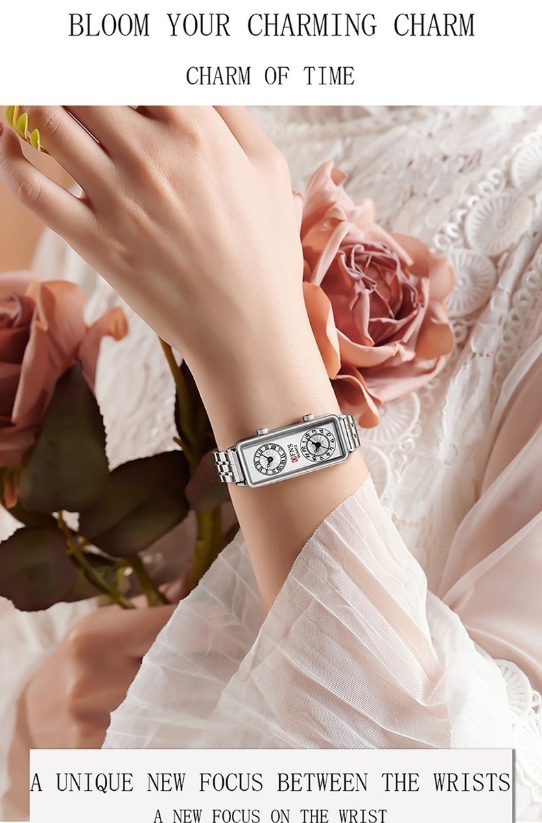 Orologio da polso digitale romano con movimento doppio al quarzo, di marca di alta qualità, da donna, alla moda_voghion.com