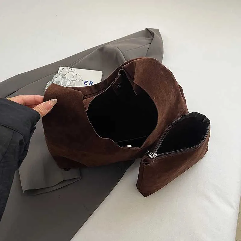 Sac de créateur LEFTSIDE 2 pièces/ensemble en cuir sans-abri pour femmes, sous-vêtements d'hiver, sac à bandoulière 2024, nouvelle tendance de la mode Y2K_voghion.com