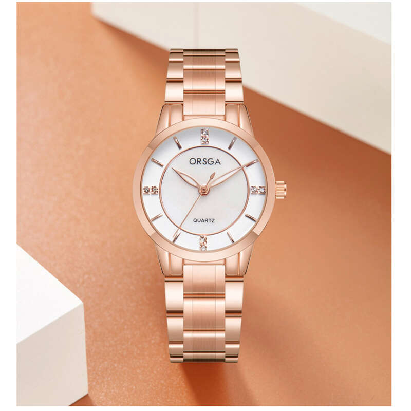 Orologio al quarzo da donna ORSGA Light Luxury Fashion Ins Beimu con diamanti intarsiati Live Business_voghion.com