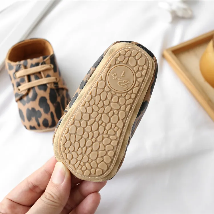 Infant Leather Boy Girl Shoes Multicolor Toddler Rubber Sole Anti-slip Cutefeet First Walkers Baby Newborn shoes 0-18_voghion.com