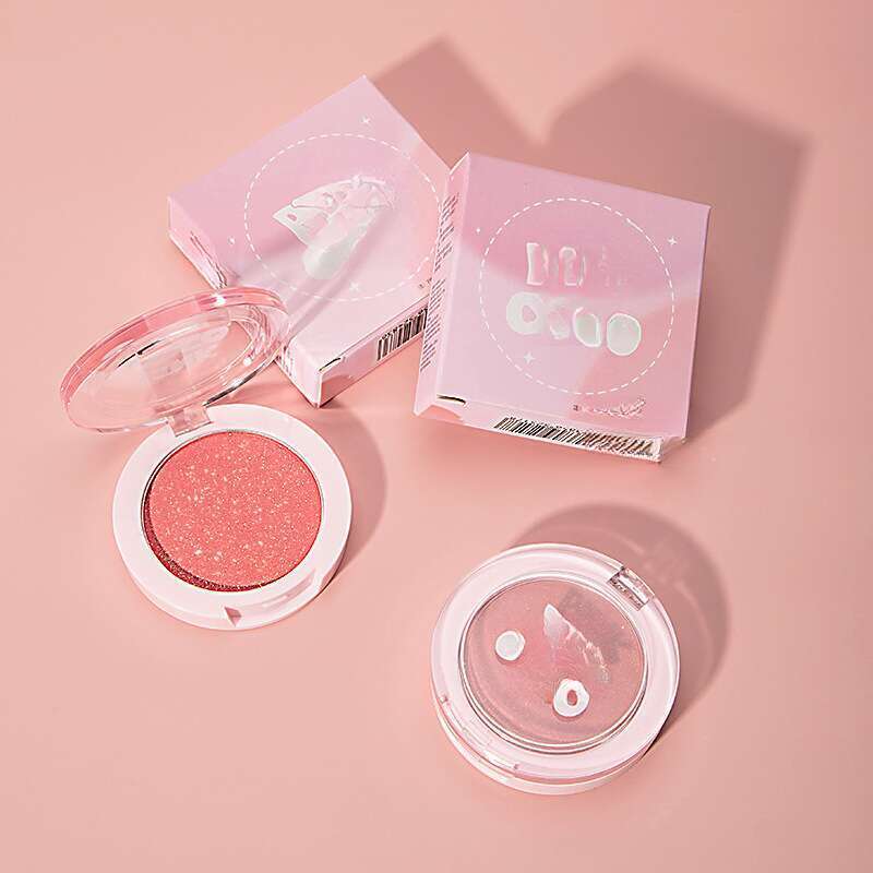 Monochrome Puder Rouge Perle Matt Textmarker Glitter Lidschatten Palette Make-Up_voghion.com