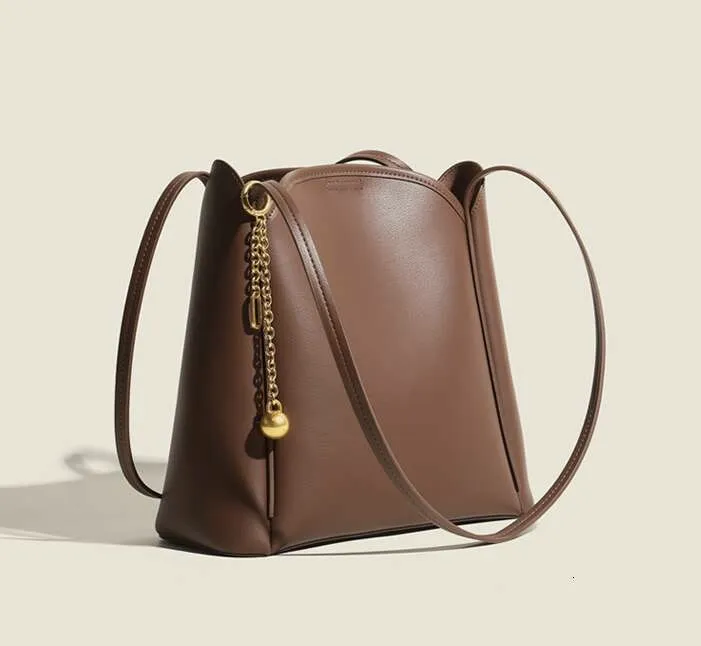 Set di borse a tracolla vintage in pelle per donna capiente_voghion.com
