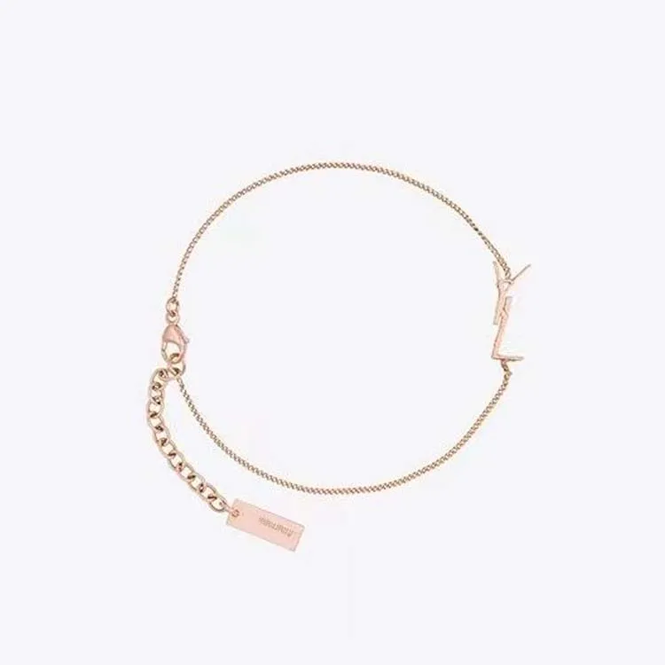 Schmuck für Armbänder Kettenarmband mit Box Silber vergoldet eleganter Damenschmuck Designer_voghion.com