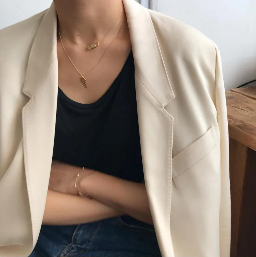 Collane con ciondolo Collana con lucchetto a chiave per donne Ragazze 2022 Moda Chocker all'ingrosso Bellezza Collo Gioielli Prezzo in calo_voghion.com