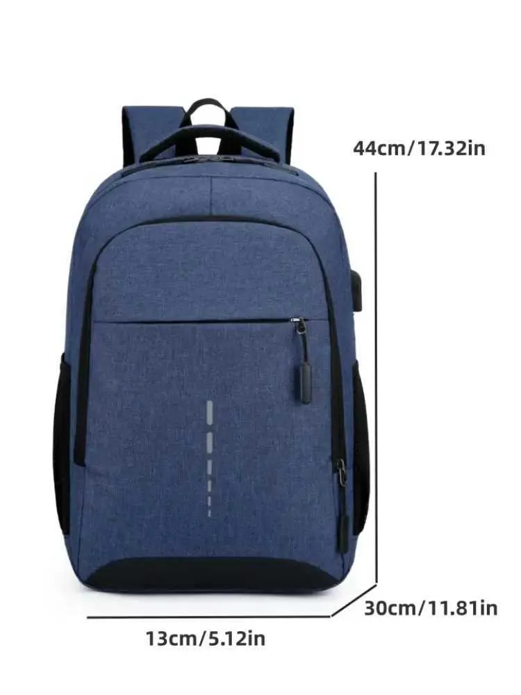 Zaino da uomo grande capacità semplice moda viaggio studente donna computerBa241031_voghion.com