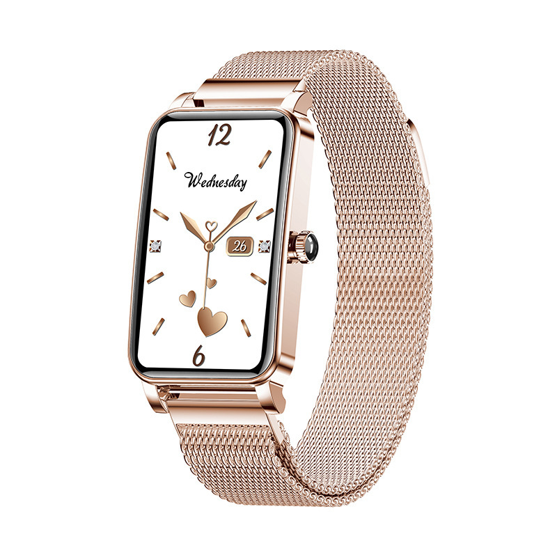 ZX19 Smartwatch For Women's Physiological Period Heart Rate Monitoring Information Push Bluetooth Exercise Meter Step_voghion.com