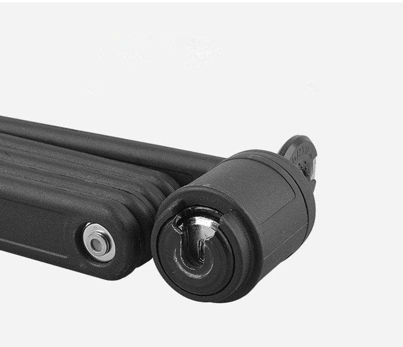 Universal Anti Hydraulic Scissor Bicycle Universal Four Section Folding Mountain Electric Bike Anti-theft Lock 3853_voghion.com