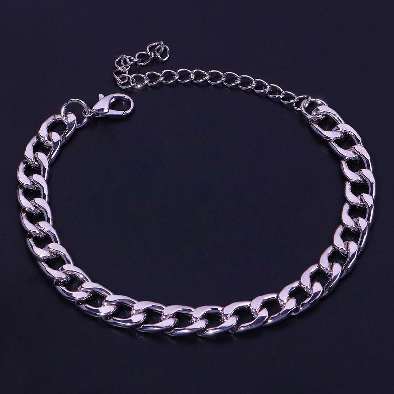 Hot Trendy Punk Style Titanium Vintage Personalized Stainless Steel Bracelet_voghion.com