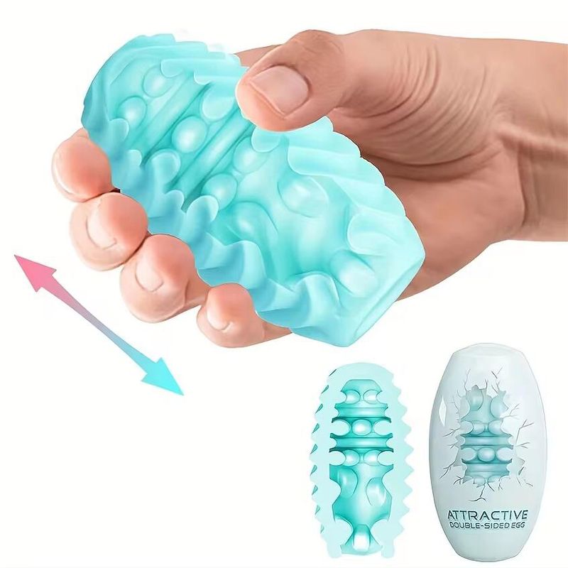 Oeuf de masturbation pour homme, jouet érotique pour adulte, en silicone, pour exercice, tasse de masturbation, jouets pour hommes, portable, fellation, sex shop_voghion.com