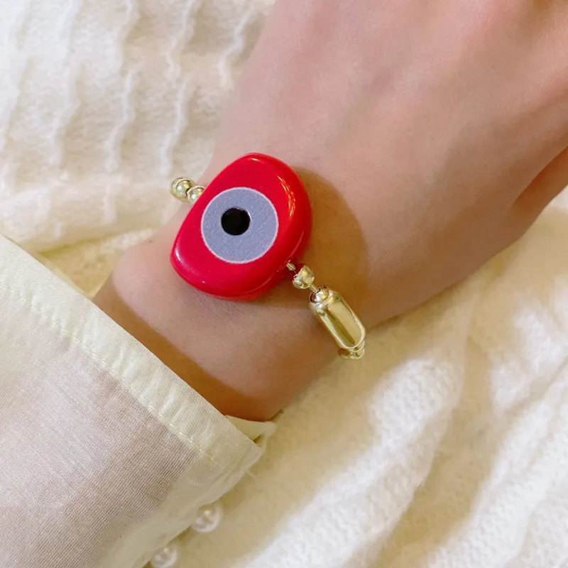 Braccialetto in metallo esagerato con ciondolo a forma di lucchetto in oro, accessori per gioielli di tendenza alla moda per le donne_voghion.com