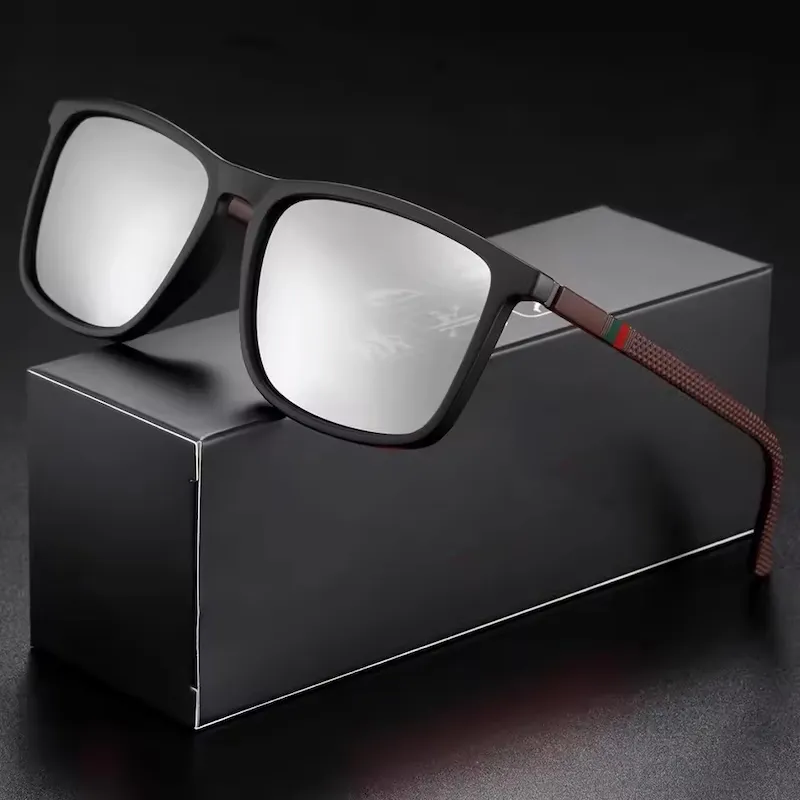 Sports Sunglasses For Men Polarized Square Comfortable Eyewear_voghion.com
