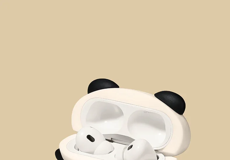 Generic Silicone Protective Case Cute Lying Panda For Airpods Pro 2nd Gen 3 4_voghion.com