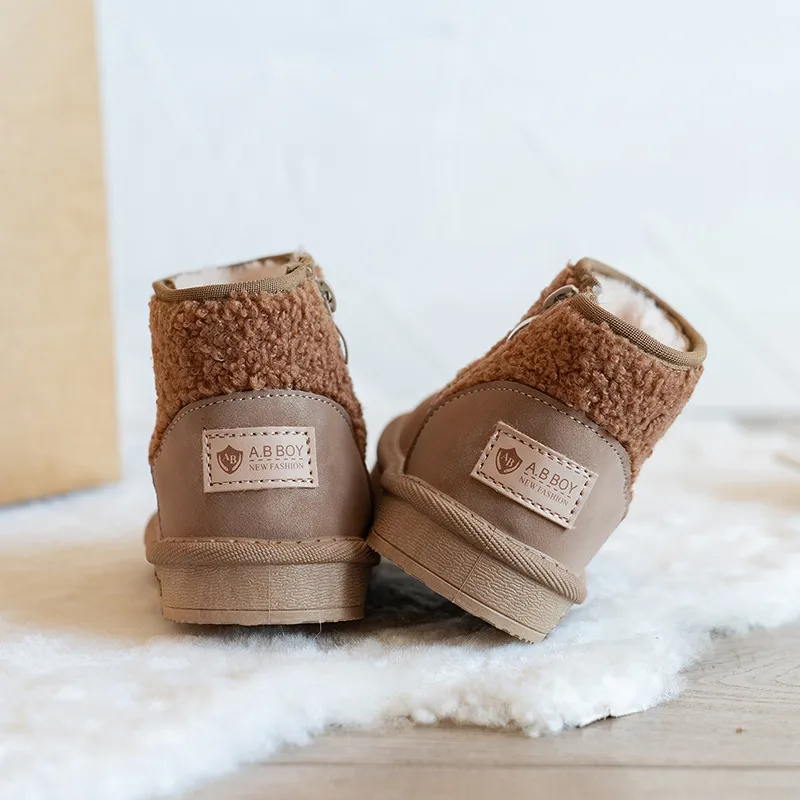 Pantofi de zăpadă pentru sugari, pentru copii, 2025, Ute Artoon, din pluș, groși și călduroși, din umplutură, cizme de iarnă pentru copii, mărimi_voghion.com
