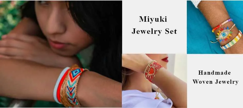 Go2boho Miyuki-Armband Femme Sternarmbänder Frauen Schmuck Mexikanisches Herz Pulseras Geschenk für Sie Handgewebtes Strandarmband_voghion.com