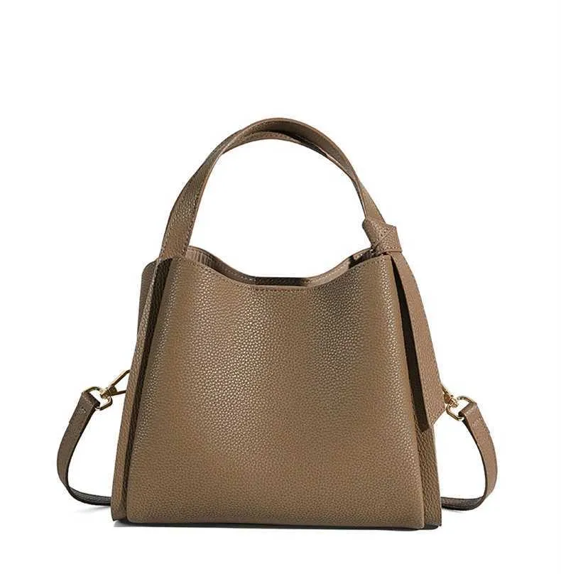 Sacs à main fourre-tout en cuir véritable de vachette Hifashion pour femmes 2024 Tendance Designer Panier Petit sac à bandoulière pour dames_voghion.com