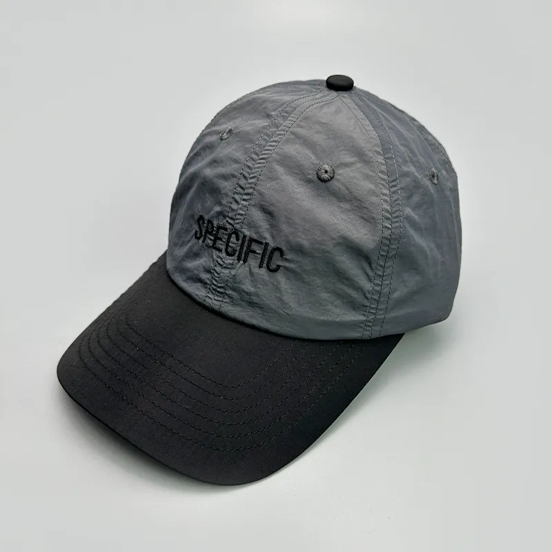 Ball Caps Japanese Quick Drying Letter Embroidery Color Block Baseball Hat Men Women Breathable Travel Sunshade_voghion.com