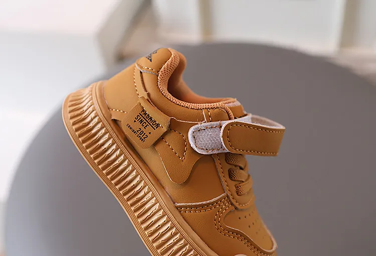 Toddler Shoes Brown Black White Low Top Board Girls Littlesprouts Kids Sport Trainers Infant Boys Student Casual_desvips.com