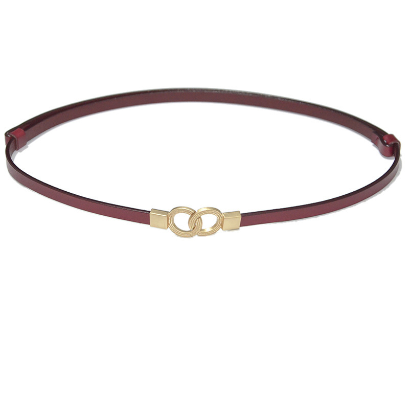 Versatile Women's Leather Belt For Dresses And Sweaters Stylish_voghion.com