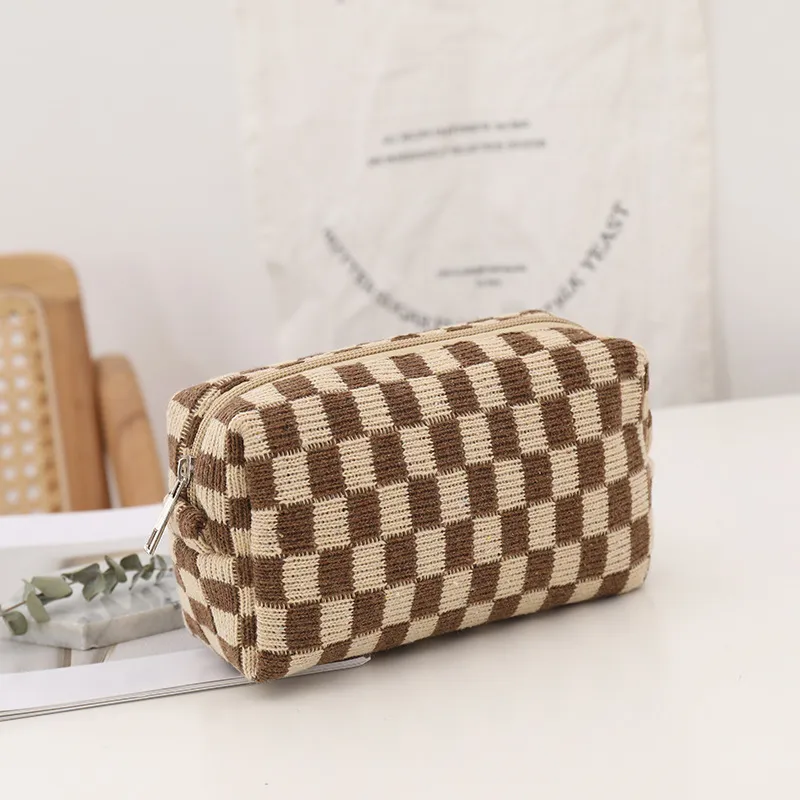 Trousse de maquillage de voyage portable et mignonne pour femmes, trousse de toilette pour filles en voyage_voghion.com