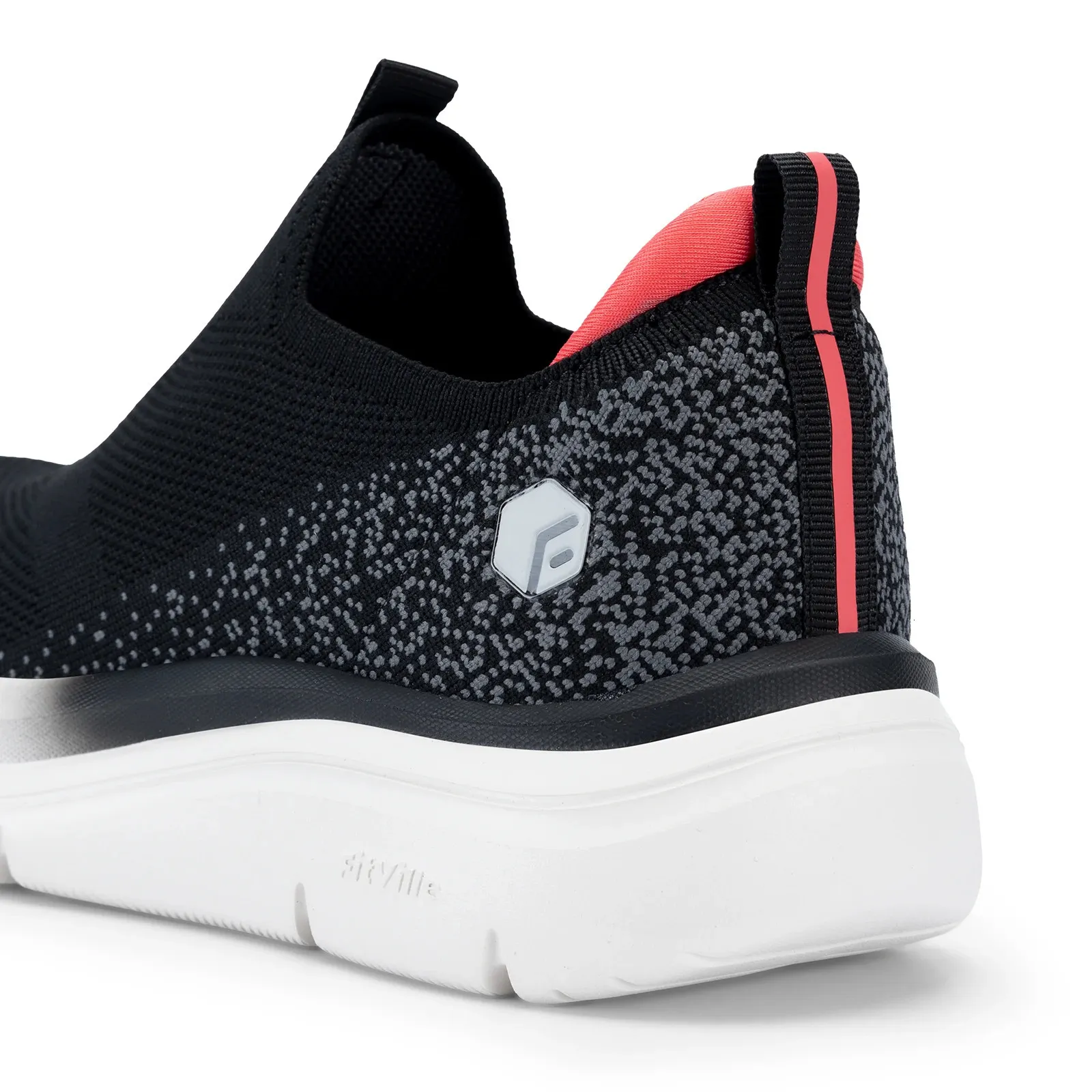FitVille Damen-Wanderschuhe mit dicker Sohle, extra breite Sneakers, leicht, atmungsaktiv, für geschwollene Füße, Plantarfasziitis_voghion.com