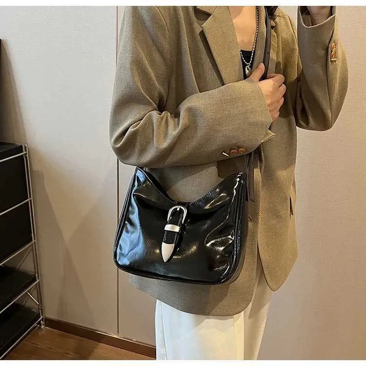Elegante borsa da donna in PU, morbida pelle, casual, da viaggio, da donna, versatile, con tracolla, grande capacità_voghion.com