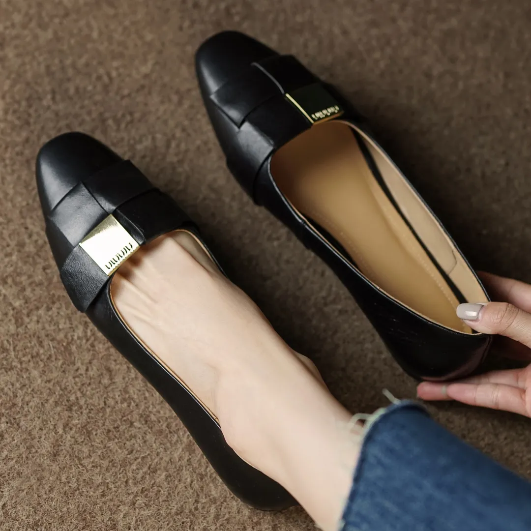plus Danxuefei Size 33-41 Women's Sheepskin Slip-on Ballet Flats Leisure Soft Comfort High Quality Espadrilles_voghion.com
