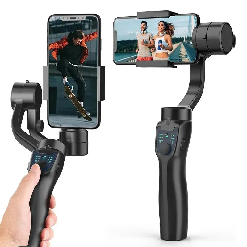 QAML F8 Handheld 3-Axis Gimbal Phone Holder Anti Shake Video Record Stabilizer For Cellphone Smartphone 250417_voghion.com