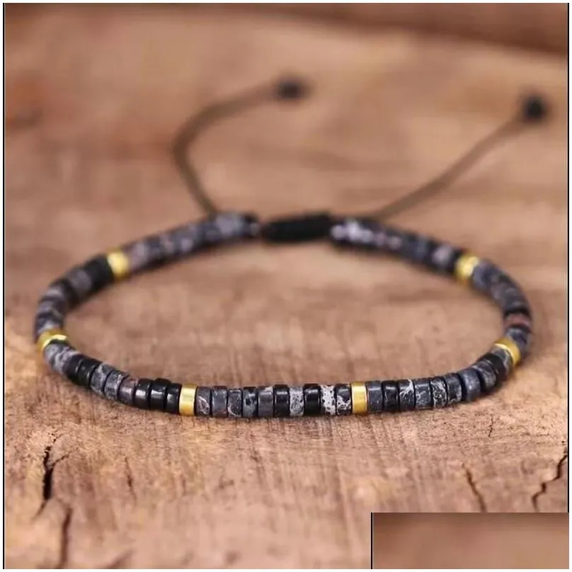 Bracciale in pietra naturale con 7 chakra per donna e uomo_voghion.com