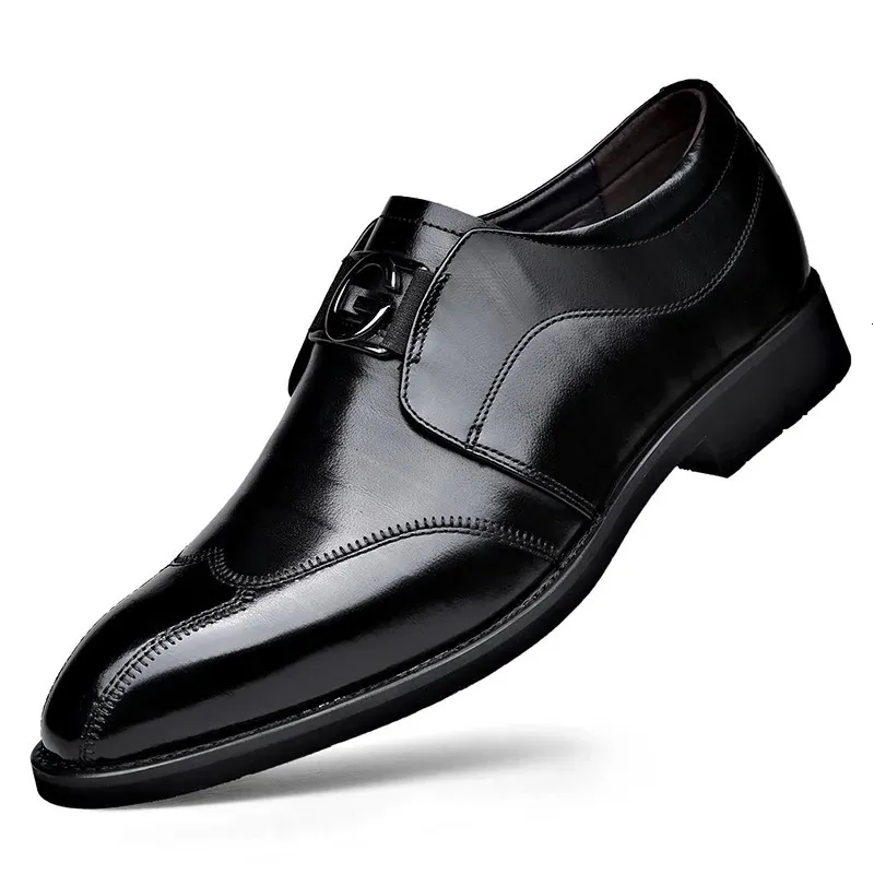 Brogues van lakleer voor heren, formeel, bruiloft, feest, kantoor, heren, Oxfords, zakelijke schoenen, mocassins, schoen 240719_voghion.com
