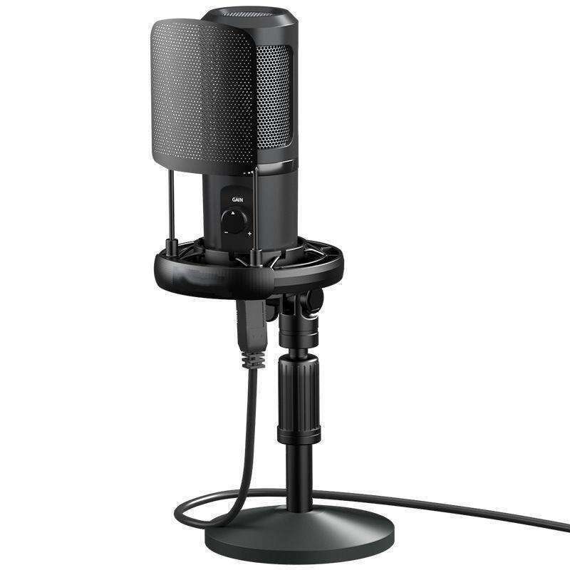 Maono Shank-opptaksmikrofon PM461T Datamaskin Desktop Live Streaming-enhet USB National K Song Dubbing Au 1_voghion.com