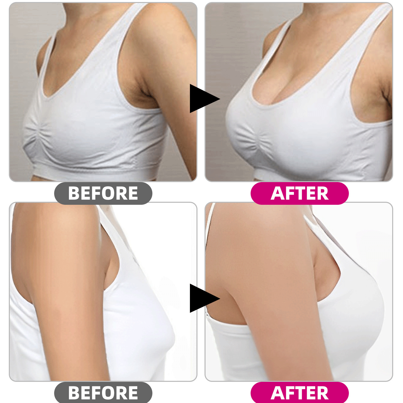 OUHOE vlažilna krema za masažo prsi proti povešanju_voghion.com