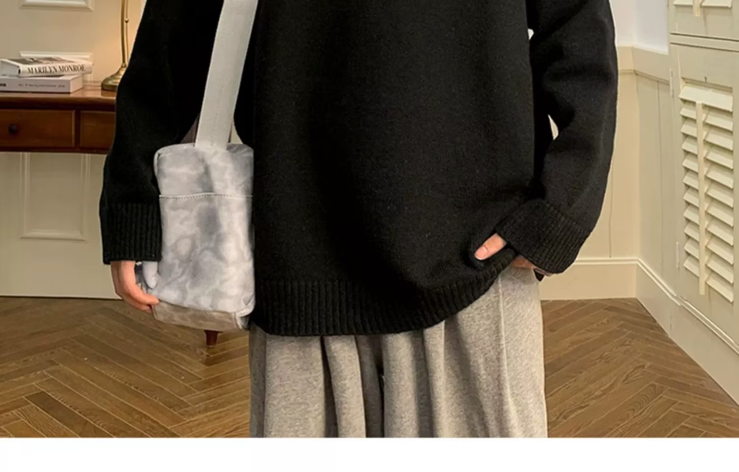 Herrenbekleidung Einfarbig Jungen Rollkragen Trend Herbst Und Winter Warm Mit Lockerem Lässigem All-Match-Strick_voghion.com