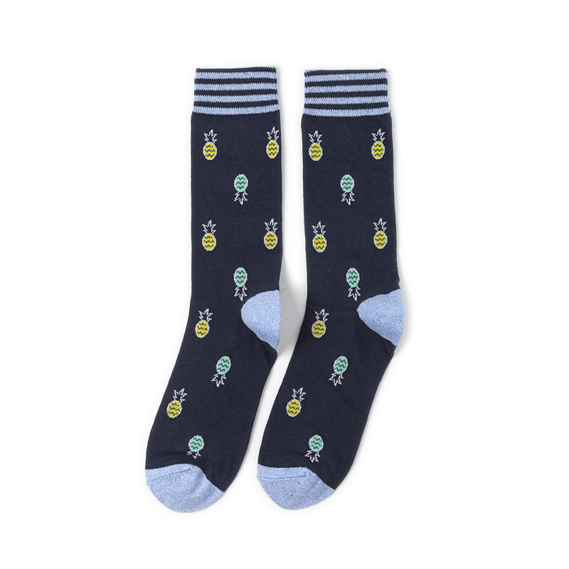 Fruit Pattern Unisex Crew Socks Cotton Mid-calf All-season Style_voghion.com