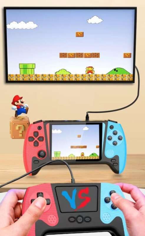 【 Hot Selling In Store 】 New Game PSP Large Screen Handheld Console Nostalgic FC Arcade Double Joystick Mini Childhood_voghion.com
