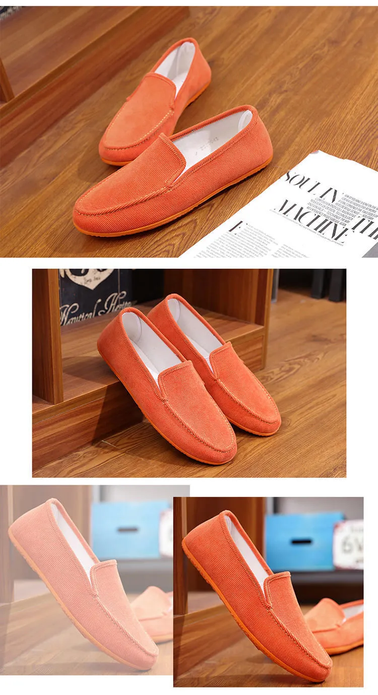 Herren Vulcanized Schuhe Canvas Sneaker Trendige Freizeitschuhe_voghion.com