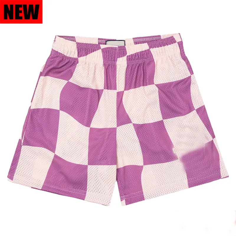 Mens Mesh Swim Shorts Designer Short Pants Womens Running Fiess Loose Fit Basketball Sport_voghion.com