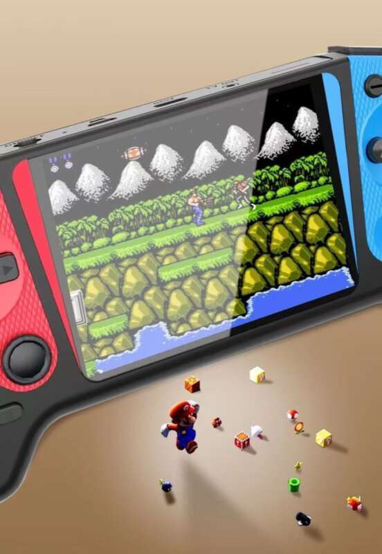 Nuevo juego PSP Consola portátil de pantalla grande Nostalgic FC Arcade Doble Joystick Mini Puzzle infantil 1_voghion.com