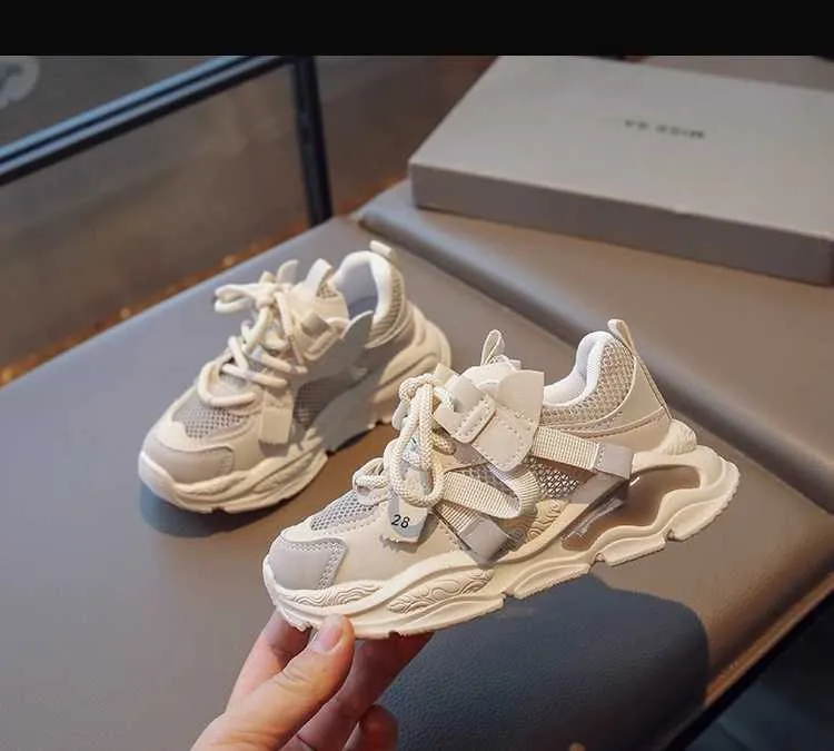 Atletische Outdoor Kinderen Mesh Ademend TPR Casual Sneakers Sport Peuter Jongens Meisjes Hardloopschoenen Kinderen Tennis 36_voghion.com