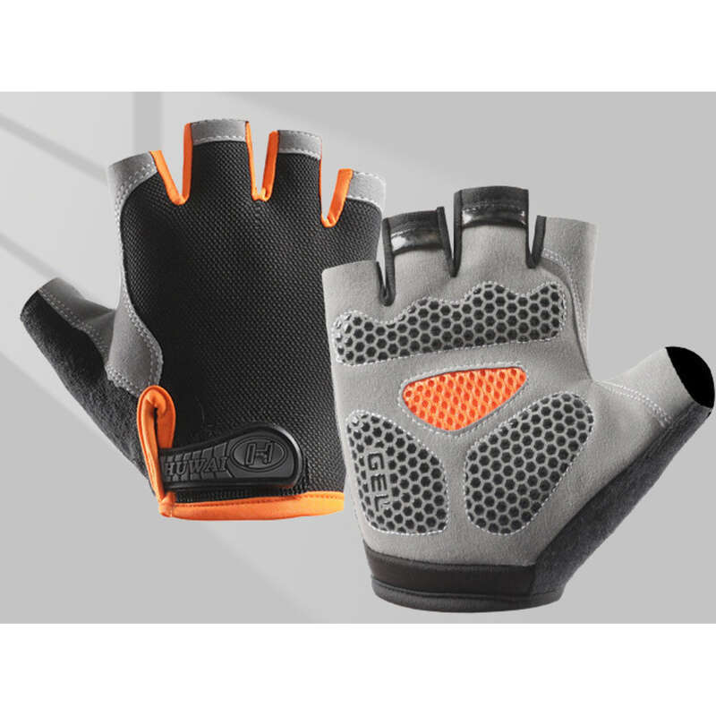 Half Men's Outdoor Fitness And Sports, Thin Breathable, Non Slip, Wear-resistant, Mountaineering, Rock Climbing, Exposed_voghion.com