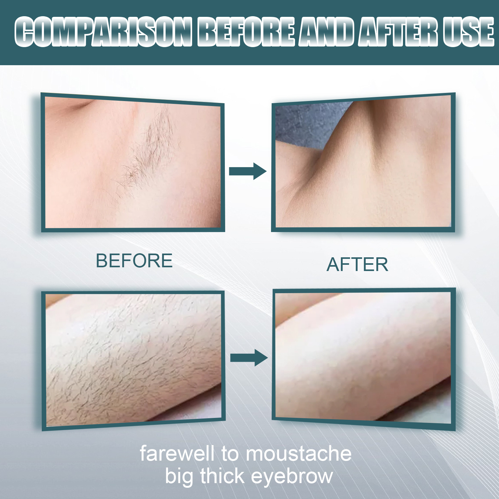 Crema demachiantă EELHOE pentru bărbați curăță corpul, rănește pielea, barba este ușoară, nu irită axilara, pieptul_voghion.com