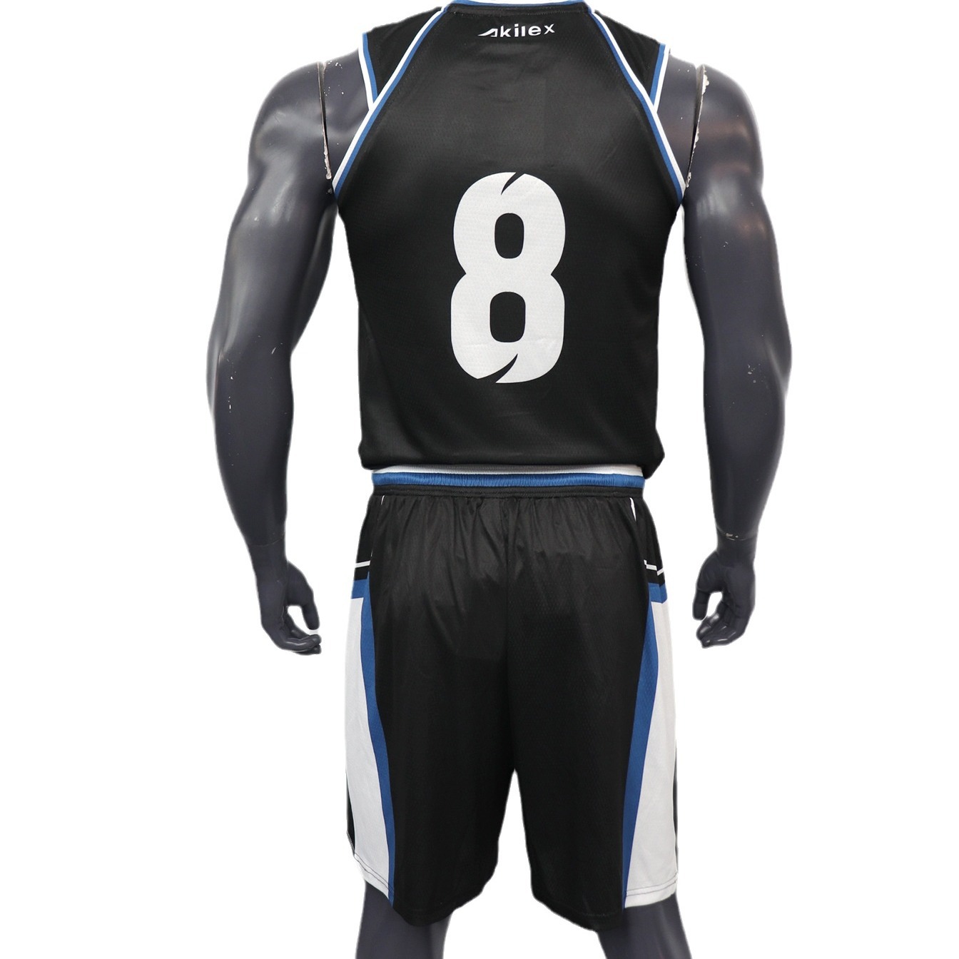 Schnelltrocknender Basketballanzug, Tanktop für Herren, Sporttrainingsuniform für Wettkampfteams, Ganzkörper-Wärmeübertragung_voghion.com